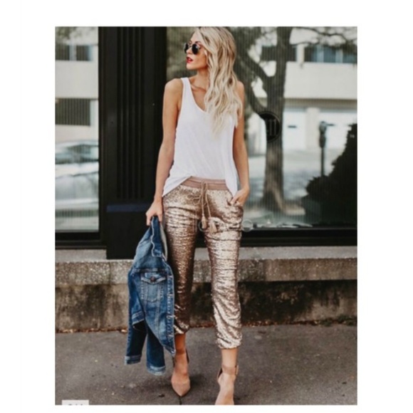 Evenuel Sequin Joggers 
